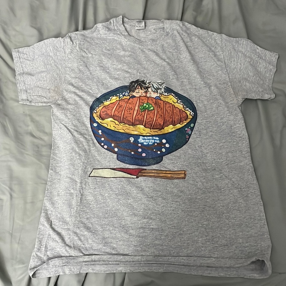 Yuri on ice themed shirt